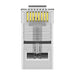 Конектор Vention IDDR0-10 RJ45 Cat.6 UTP прозрачен 10бр.