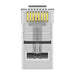 Конектор Vention IDDR0-10 RJ45 Cat.6 UTP прозрачен 10бр.