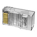 Конектор Vention IDDR0-10 RJ45 Cat.6 UTP прозрачен 10бр.