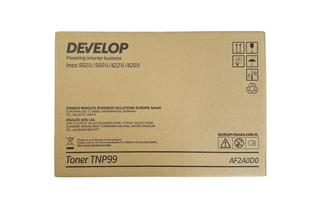 Тонер касета DEVELOP TNP99, - ineo 4201i, 4221i, 5001i, 5021i, 18000 k., Черен