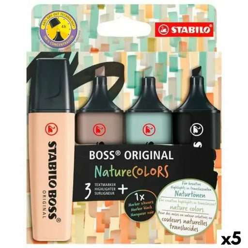 Комплект Флуоресцентни Маркери Stabilo BOSS ORIGINAL