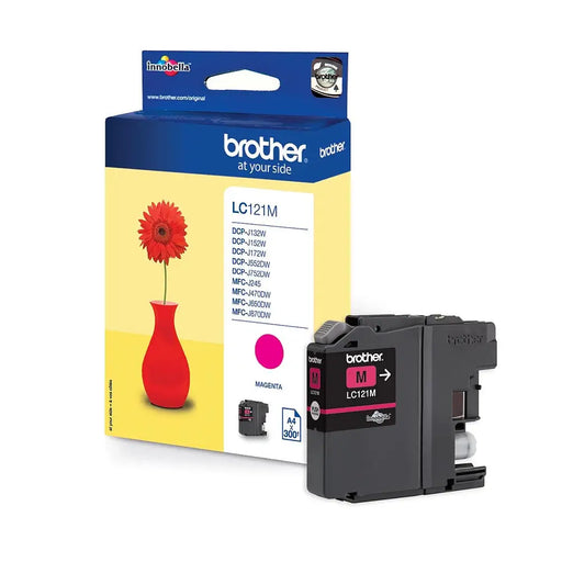 Консуматив Brother LC - 121 Magenta Ink Cartridge