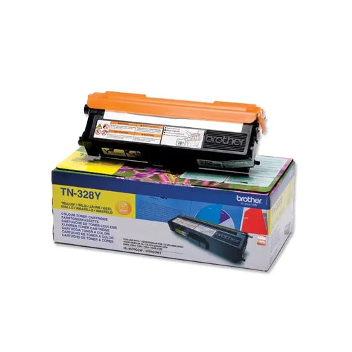 Консуматив Brother TN - 328Y Toner Cartridge High Yield