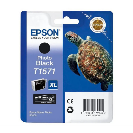 Консуматив Epson T1571 Photo Black for Stylus R3000