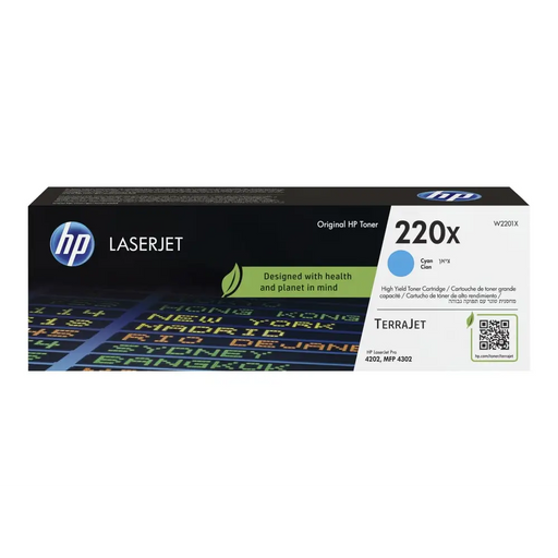 Консуматив HP 220X Cyan Original LaserJet Toner Cartridge