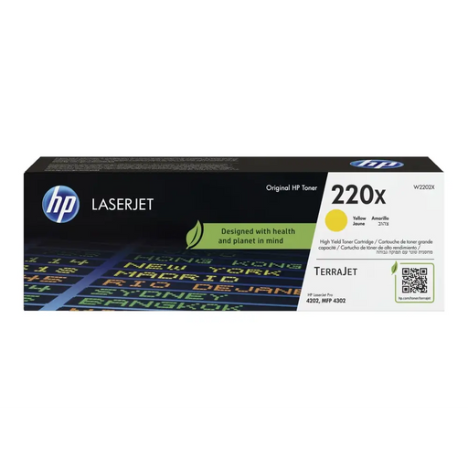 Консуматив HP 220X Yellow Original LaserJet Toner Cartridge