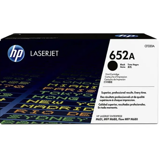 Консуматив HP 652A Black Original LaserJet Toner Cartridge