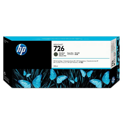 Консуматив HP 726 300 - ml Matte Black Designjet