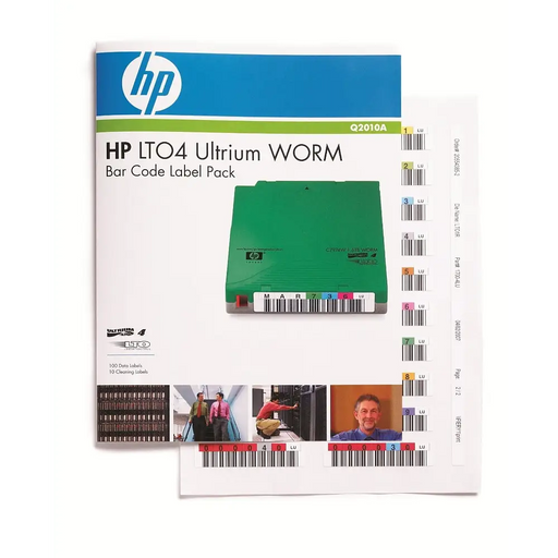 Консуматив HP LTO4 Ultrium WORM Bar Code label pack