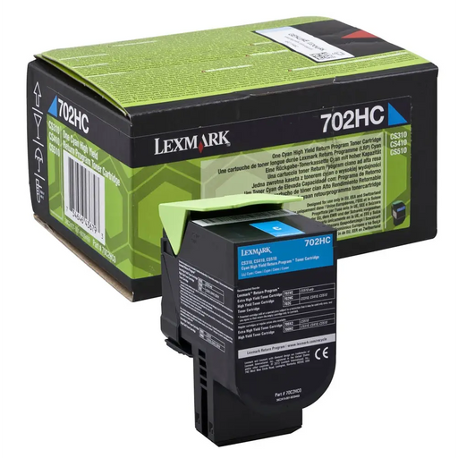 Консуматив Lexmark 702HC Cyan High Yield Return