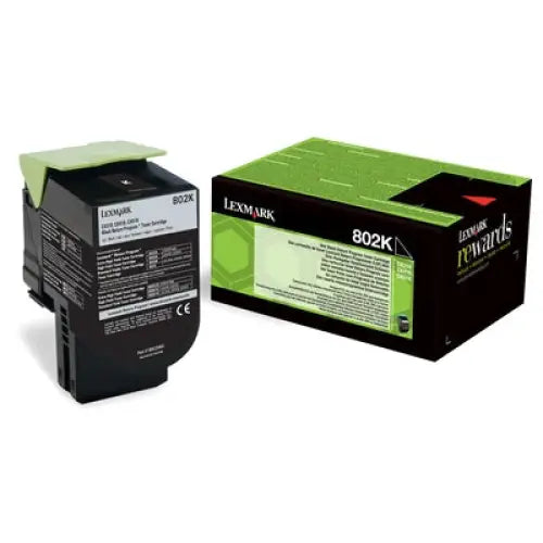 Консуматив Lexmark 802K Black Return Program Toner Cartridge