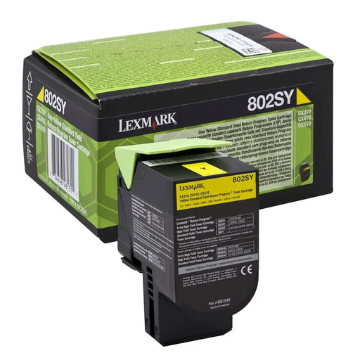 Консуматив Lexmark 802SY Yellow Standard Yield