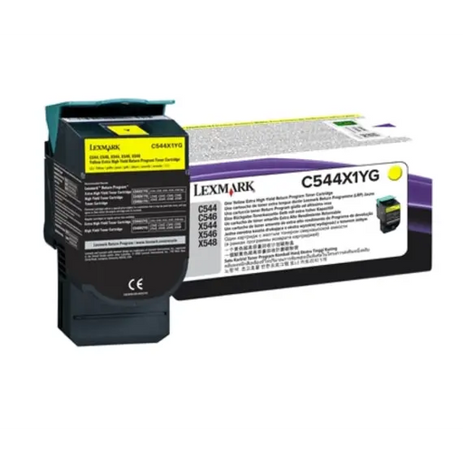 Консуматив Lexmark C544 X544 Yellow Extra High