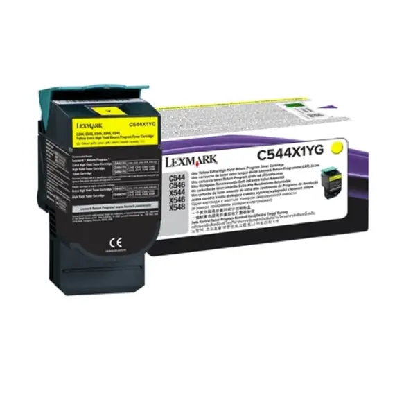 Консуматив Lexmark C544 X544 Yellow Extra High