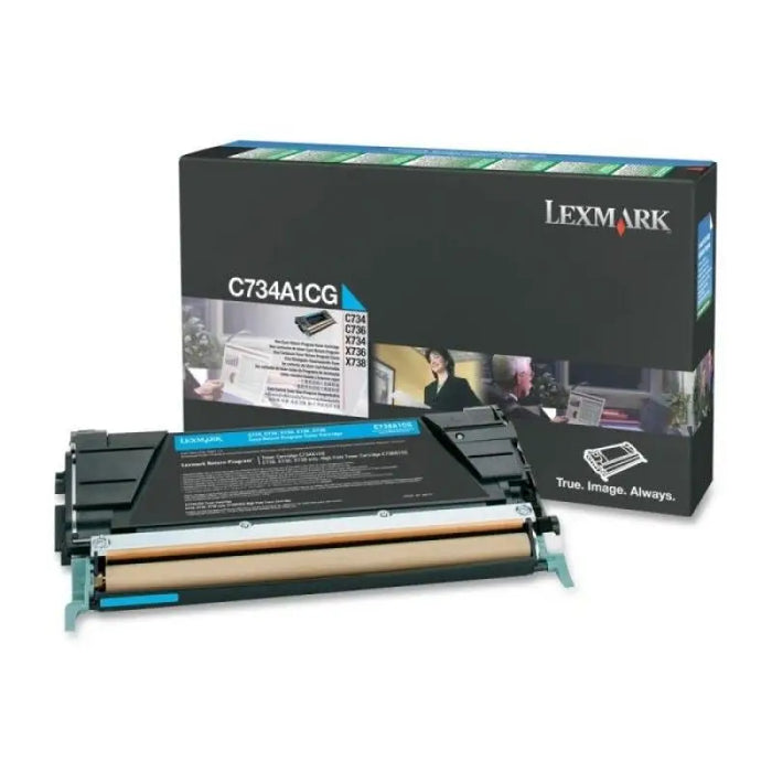 Консуматив Lexmark C734 C736 X734 X736 X738 Cyan