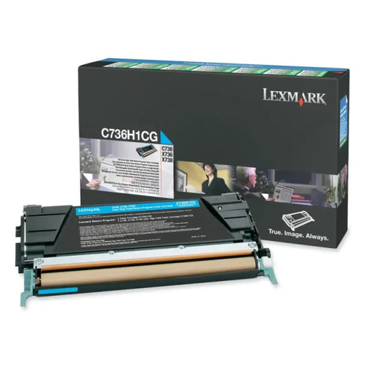 Консуматив Lexmark C736 X736 X738 Cyan High Yield