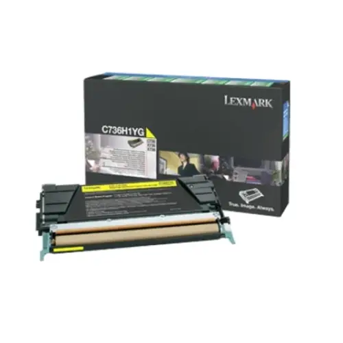 Консуматив Lexmark C736 X736 X738 Yellow High