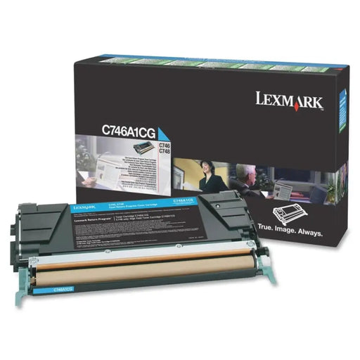 Консуматив Lexmark C746 C748 Cyan Return Program
