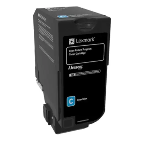 Консуматив Lexmark Cyan Return Programme Toner Cartridge