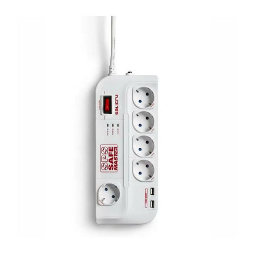 Контакт - 5 изхода с копче Salicru SPS SAFE Master 250 V