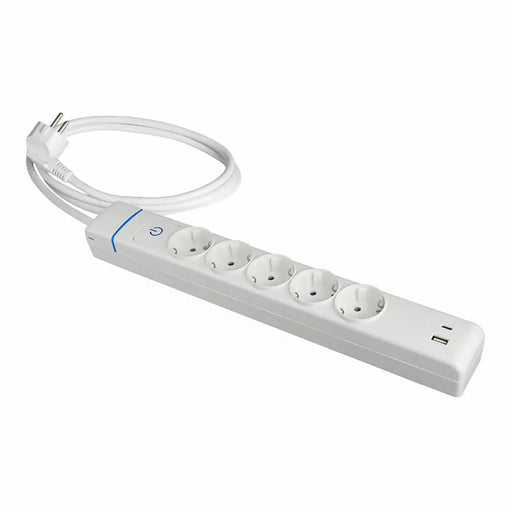 Контакт - 5 изхода с копче Solera 51ilac USB 250 V 16 A