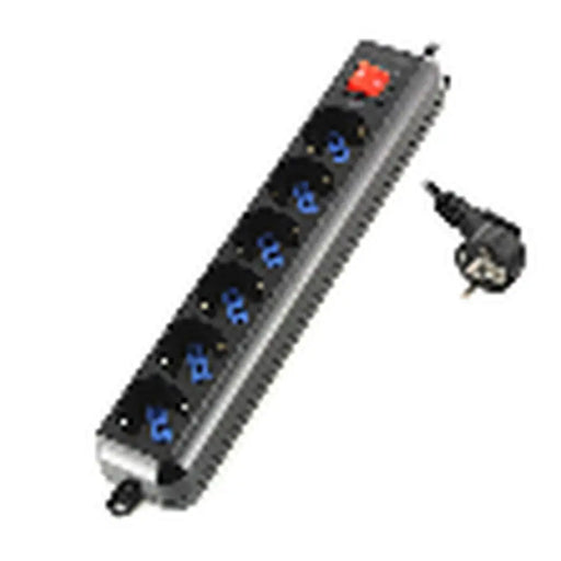 Контакт - 6 изхода с копче Ewent Schuko (1,5 m)