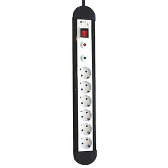 Контакт 6 изхода с копче Silver Electronics 49646 3680W