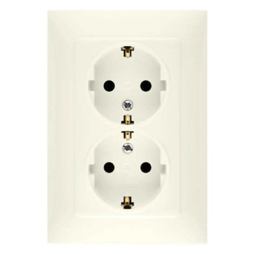 КОНТАКТ ДВОЕН БЕЖОВ SIMON BASIC