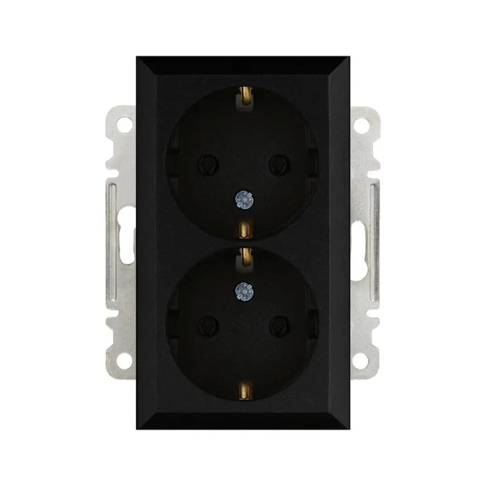 КОНТАКТ ДВОЕН МЕХАНИЗЪМ ЧЕРЕН MAKEL KAREA LINE