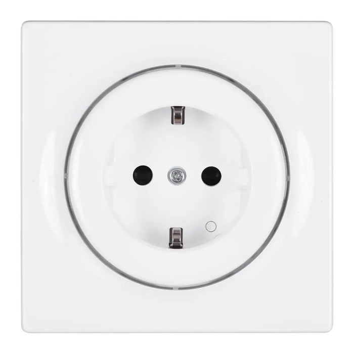 Контакт Fibaro Walli Тип F Бял