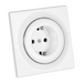Контакт Fibaro Walli Тип F Бял
