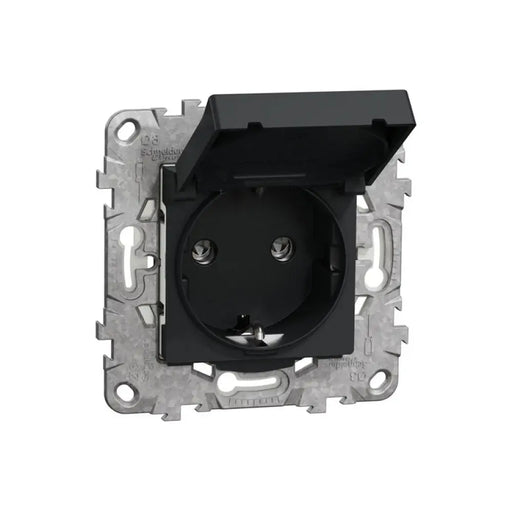КОНТАКТ IP44 АНТРАЦИТ SCHNEIDER UNICA (NU508254)