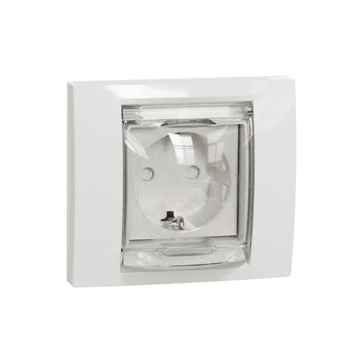 КОНТАКТ IP44 БЯЛ SCHNEIDER UNICA (NU003718)