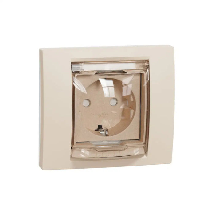 КОНТАКТ IP44 СЛОНОВА КОСТ SCHNEIDER UNICA (NU003744)