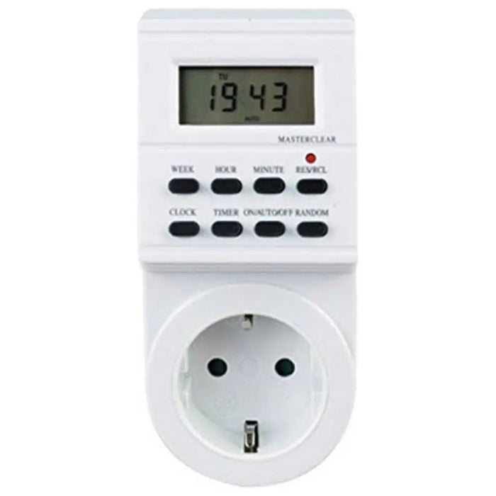 Контакт с цифров таймер Silver Electronics 49401