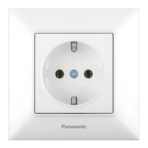 КОНТАКТ ШУКО БЯЛ PANASONIC Arkedia Slim