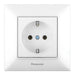 КОНТАКТ ШУКО БЯЛ PANASONIC Arkedia Slim