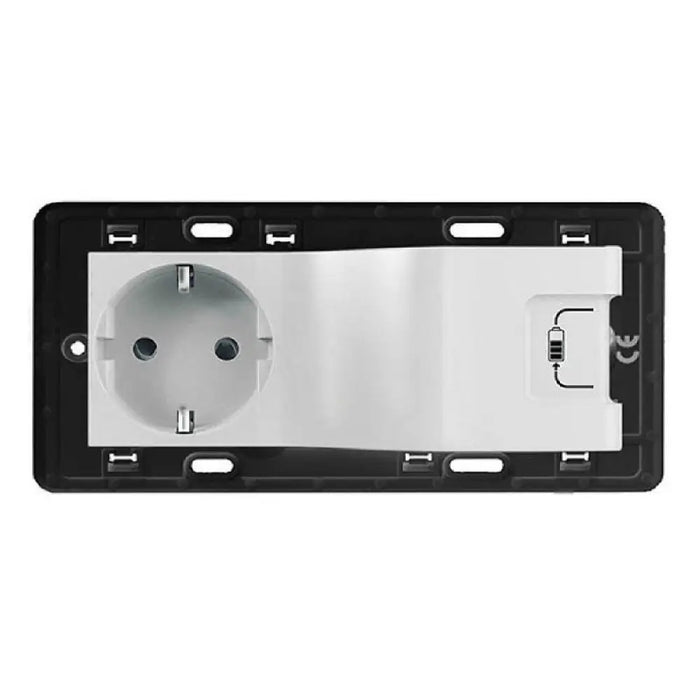 КОНТАКТ ШУКО + USB VALENA LIFE LEGRAND - БЯЛ