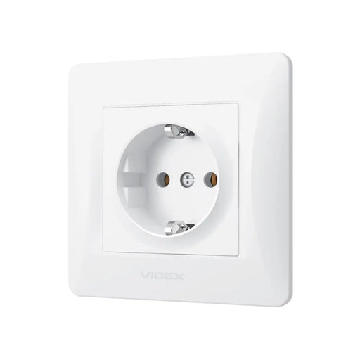 КОНТАКТ ШУКО VF-BNSK1G-W 16А BINERA VIDEX - БЯЛ