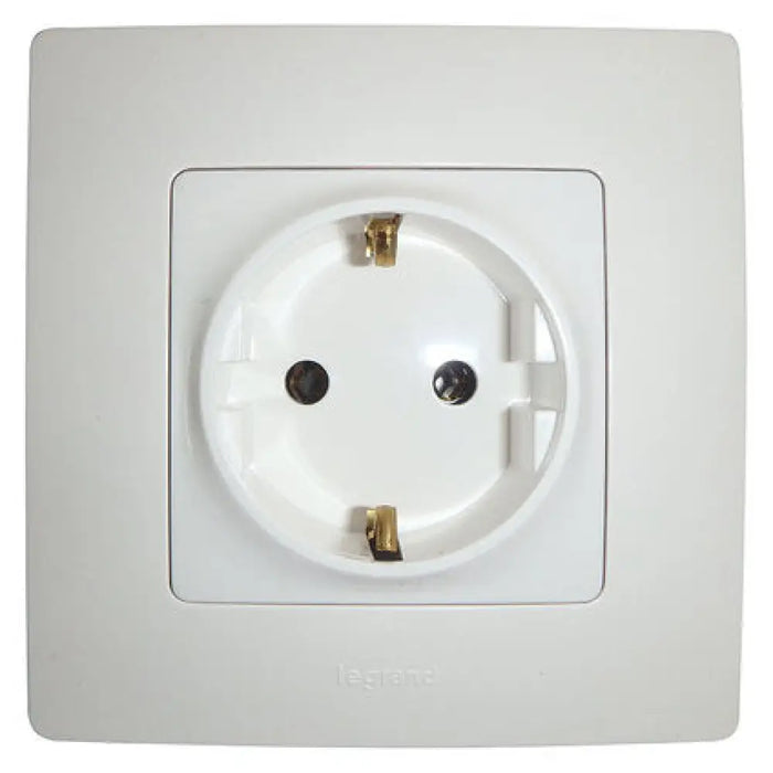 КОНТАКТ ЕДИНИЧЕН БЯЛ LEGRAND NILOE