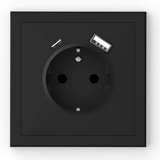 КОНТАКТ ШУКО 16A + USB ТИП A + C 3A 15W