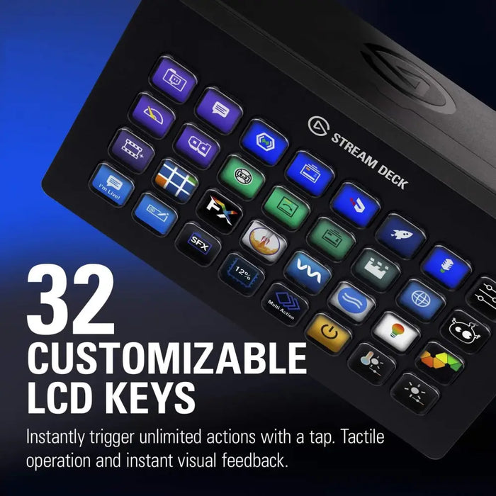 Контролер Elgato Stream Deck 32 LCD бутона черен
