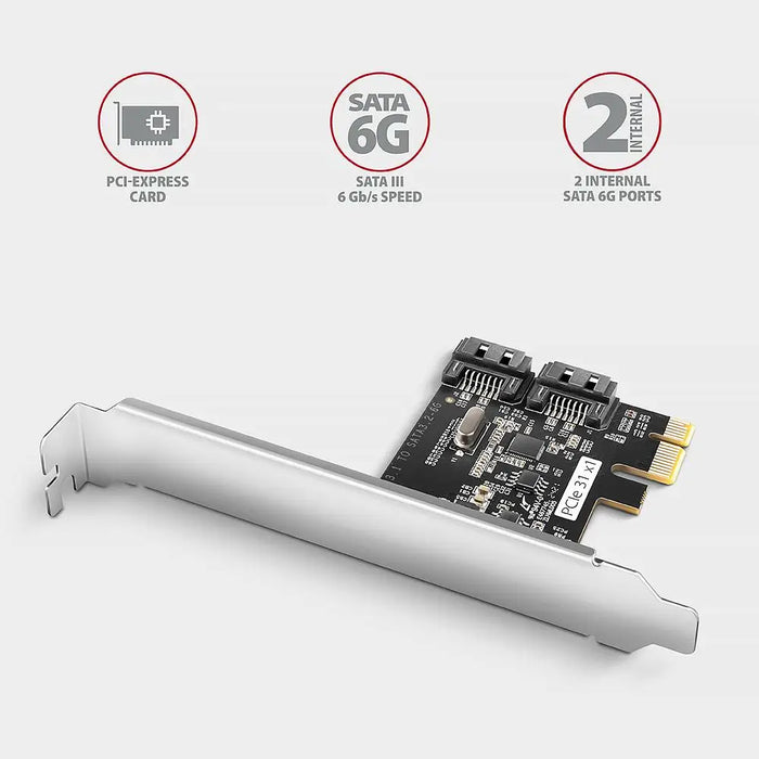 Контролер ESTILLO AXAGON PCES-SJ2 PCI-ex За 2 бр. вътрешни