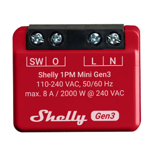 Контролер Shelly 1PM Mini Gen3