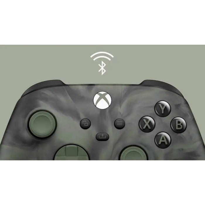 Контролер за игри Microsoft QAU-00104 черен зелен