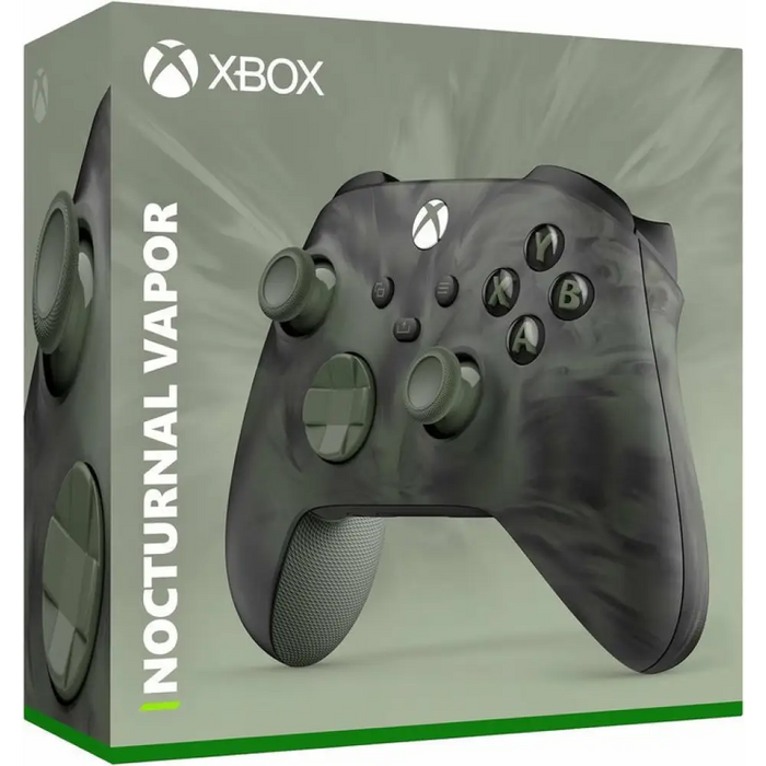 Контролер за игри Microsoft QAU-00104 черен зелен