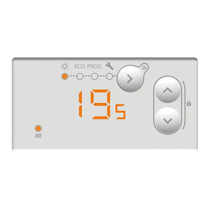 КОНВЕКТОР ATLANTIC F120 DESIGN 2500W БЯЛ