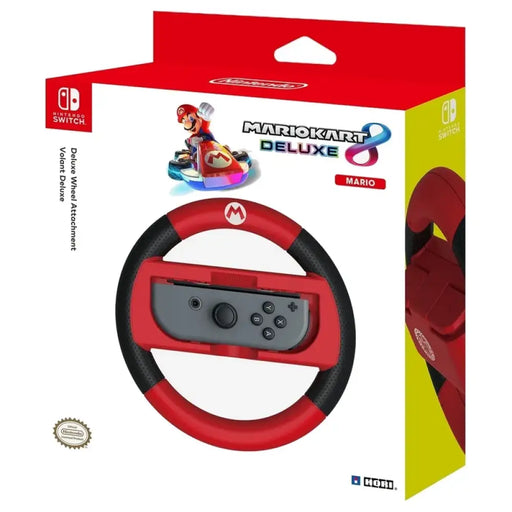 Конзола - аксесоар HORI Mario Kart 8 Deluxe WHEEL - MARIO