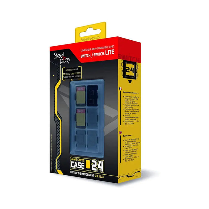 Конзола аксесоар SteelPlay Кутия за 24 игри Nintendo