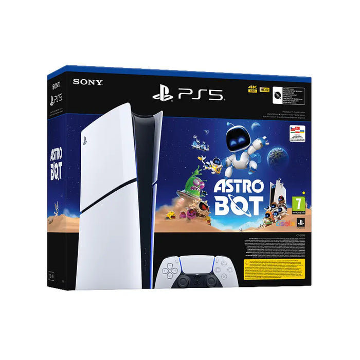 Конзола PlayStation 5 (Slim) Digital Edition + Astro Bot